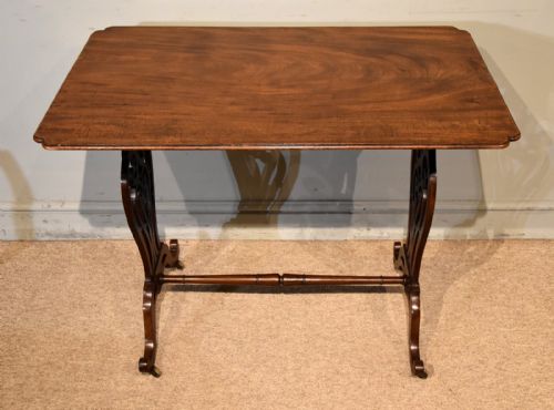 GEORGE III MAHOGANY CENTRE TABLE - ADDITIONAL PHOTO 2