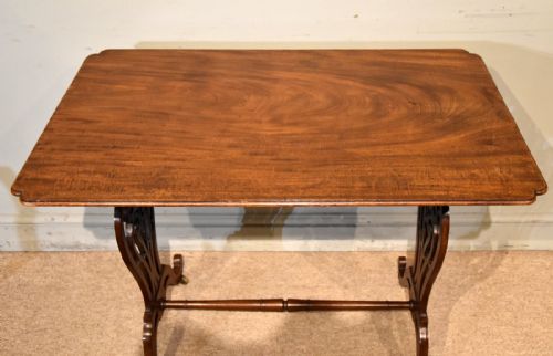 GEORGE III MAHOGANY CENTRE TABLE - ADDITIONAL PHOTO 3