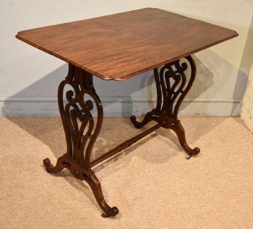 GEORGE III MAHOGANY CENTRE TABLE - ADDITIONAL PHOTO 4