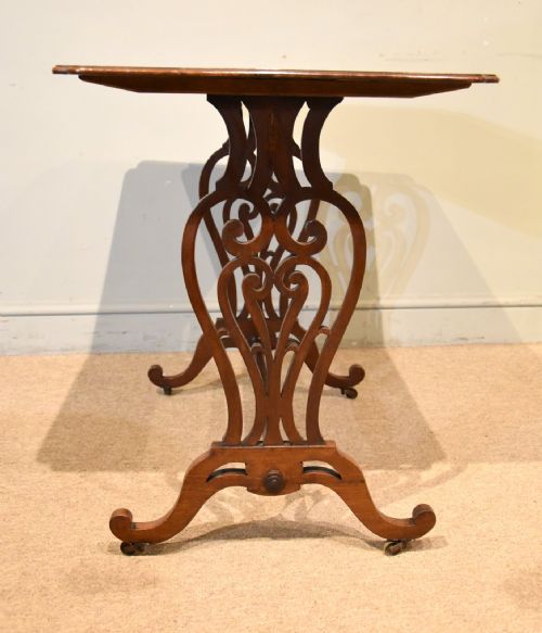 GEORGE III MAHOGANY CENTRE TABLE - ADDITIONAL PHOTO 5