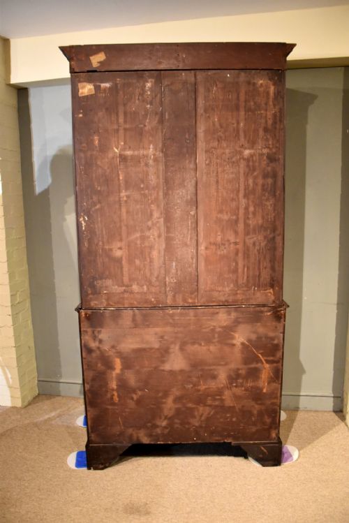 18TH CENTURY MAHOGANY CHIPPENDALE PERIOD BOOKCASE - ADDITIONAL PHOTO 10
