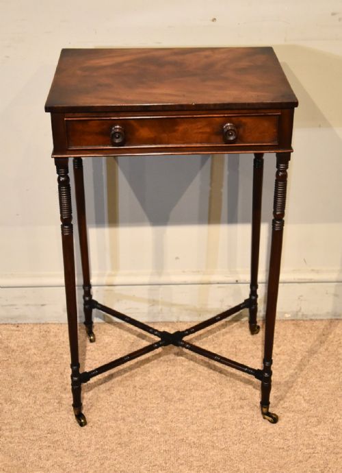 GEORGE III MAHOGANY SIDE TABLE OCCASIONAL TABLE - ADDITIONAL PHOTO 5