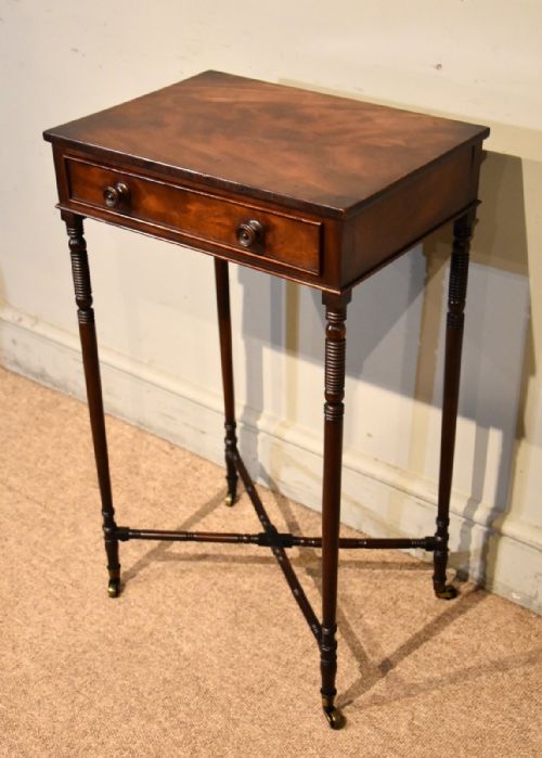 GEORGE III MAHOGANY SIDE TABLE OCCASIONAL TABLE - ADDITIONAL PHOTO 6