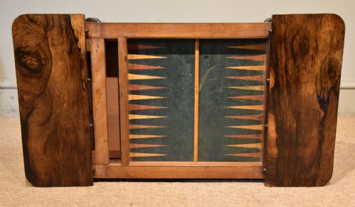 REGENCY PERIOD ROSEWOOD GAMES TABLE - ADDITIONAL PHOTO 6