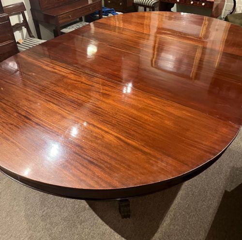 LARGE 19TH CENTURY EXTENDING DINING TABLE - ADDITIONAL PHOTO 2