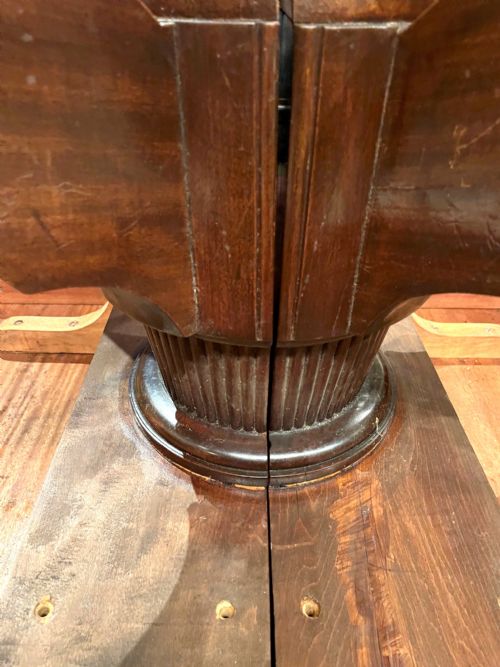 LARGE 19TH CENTURY EXTENDING DINING TABLE - ADDITIONAL PHOTO 8