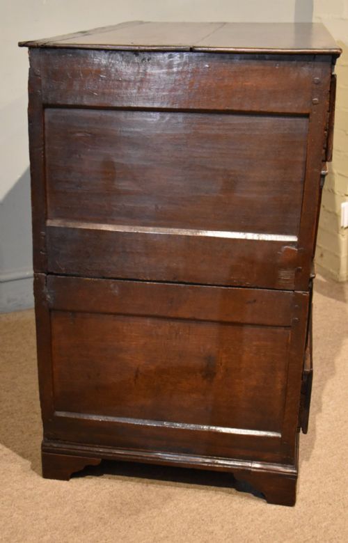 CHARLES II OAK CHEST OF DRAWERS - ADDITIONAL PHOTO 6
