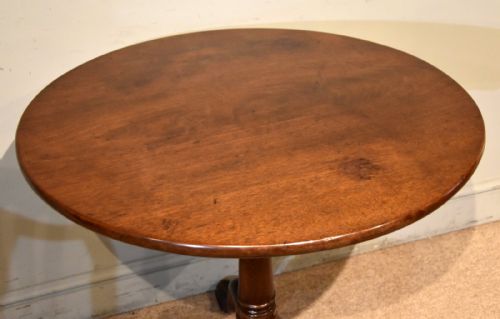 GEORGE III MAHOGANY TRIPOD TABLE - ADDITIONAL PHOTO 3