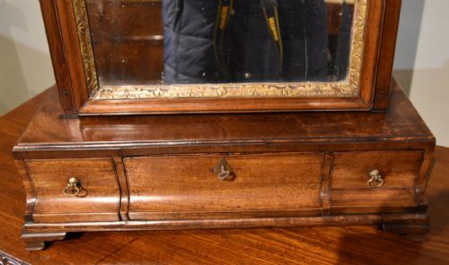 GEORGE II WALNUT DRESSING MIRROR - ADDITIONAL PHOTO 3