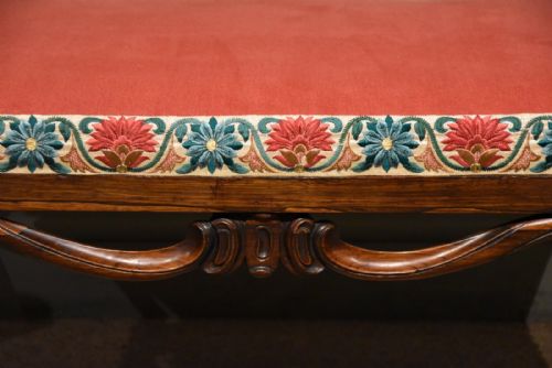 WILLIAM IV ROSEWOOD FOOTSTOOL - ADDITIONAL PHOTO 1