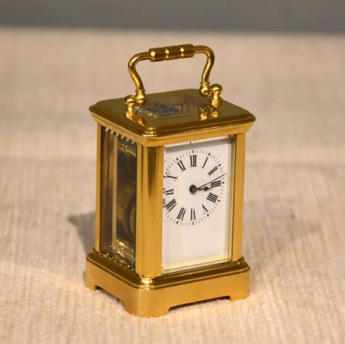 MINIATURE CARRIAGE TIMEPIECE CLOCK - ADDITIONAL PHOTO 1