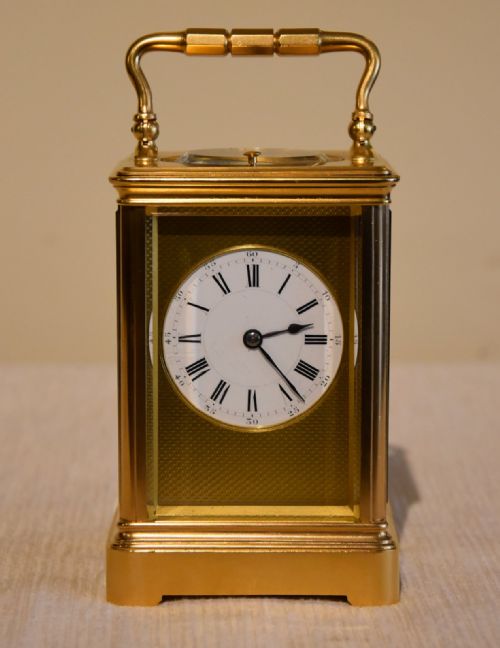 HENRI JACOT NO4208 STRIKING CARRIAGE CLOCK - ADDITIONAL PHOTO 1