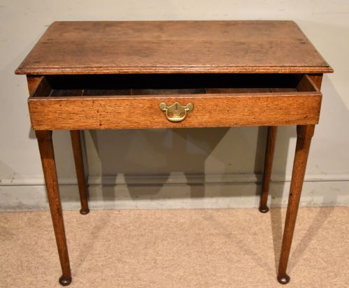 MID 18TH CENTURY OAK LOWBOY - ADDITIONAL PHOTO 1