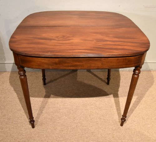 PAIR OF GEORGE III MAHOGANY TEA TABLES - ADDITIONAL PHOTO 6