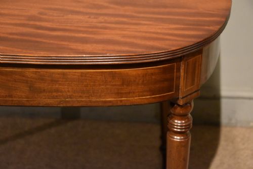 PAIR OF GEORGE III MAHOGANY TEA TABLES - ADDITIONAL PHOTO 8