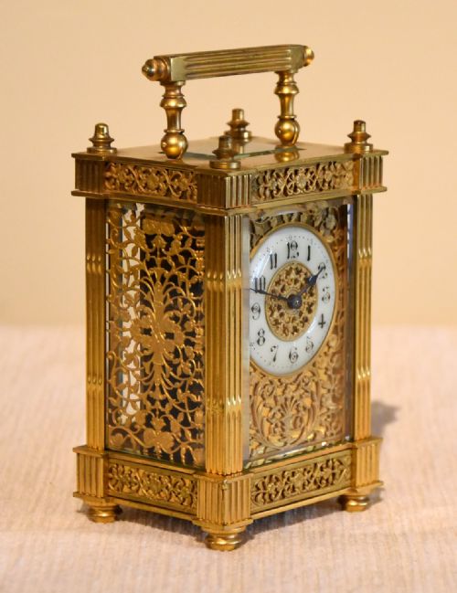 CARRIAGE TIMEPIECE CREAM ENAMEL ANNULAR CHAPTER RING - ADDITIONAL PHOTO 1