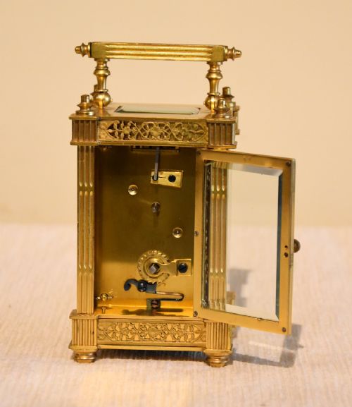 CARRIAGE TIMEPIECE CREAM ENAMEL ANNULAR CHAPTER RING - ADDITIONAL PHOTO 4