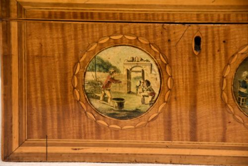 LATE 18TH CENTURY SATINWOOD TEA CHEST - ADDITIONAL PHOTO 1