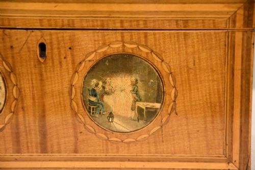LATE 18TH CENTURY SATINWOOD TEA CHEST - ADDITIONAL PHOTO 2