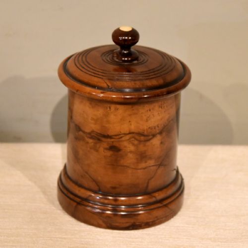 TREEN SPICE OR TOBACCO JAR - ADDITIONAL PHOTO 1