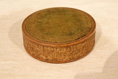 18TH CENTURY ROLLED PAPER BOTTLE COASTER - ADDITIONAL PHOTO 7