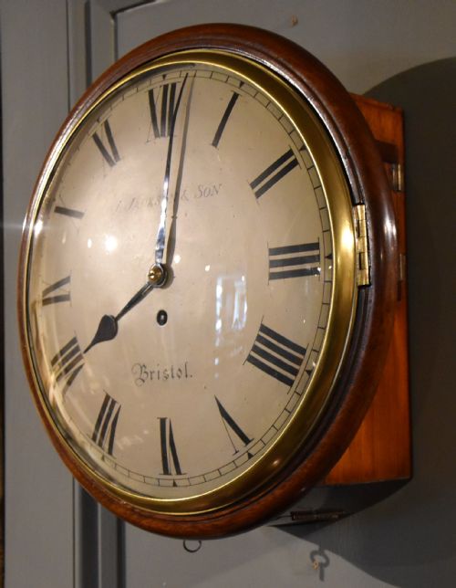 DIAL WALL CLOCK JJACKSON SON BRISTOL - ADDITIONAL PHOTO 1
