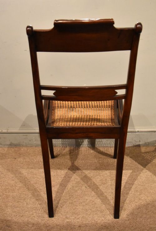 PAIR OF FINE QUALITY REGENCY ROSEWOOD CHAIRS - ADDITIONAL PHOTO 7