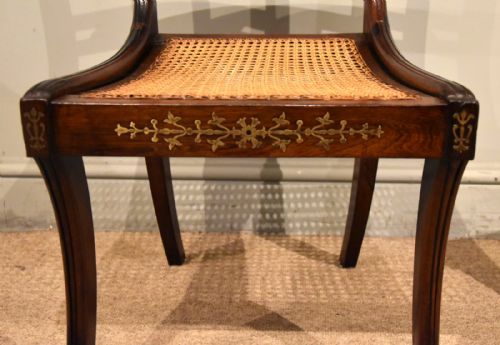 PAIR OF FINE QUALITY REGENCY ROSEWOOD CHAIRS - ADDITIONAL PHOTO 8