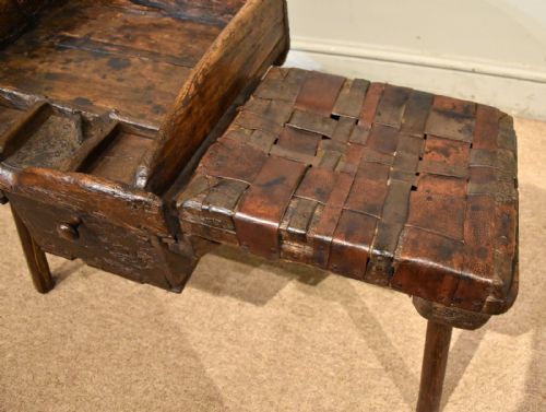 FRENCH 19TH CENTURY COBBLERS TABLE - ADDITIONAL PHOTO 4