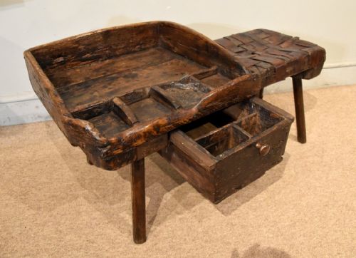FRENCH 19TH CENTURY COBBLERS TABLE - ADDITIONAL PHOTO 5