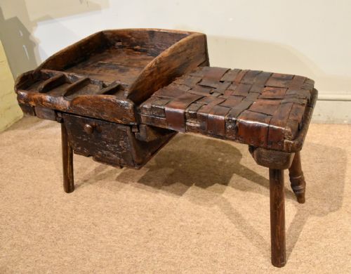 FRENCH 19TH CENTURY COBBLERS TABLE - ADDITIONAL PHOTO 6