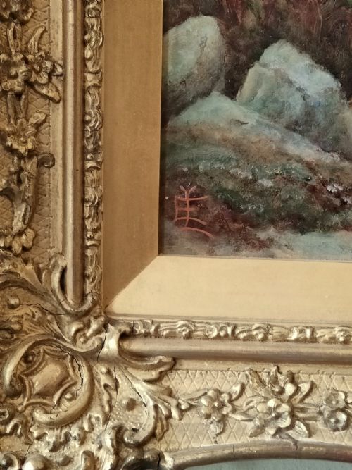 OIL PAINTING BY EDGAR LONGSTAFFE FAIRY GLEN - ADDITIONAL PHOTO 3
