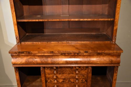 MID 19TH CENTURY VICTORIAN BOOKCASE - ADDITIONAL PHOTO 8