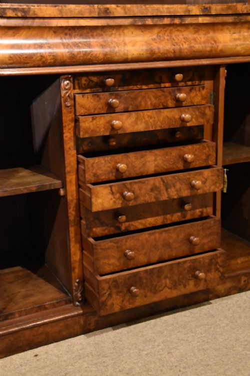 MID 19TH CENTURY VICTORIAN BOOKCASE - ADDITIONAL PHOTO 10