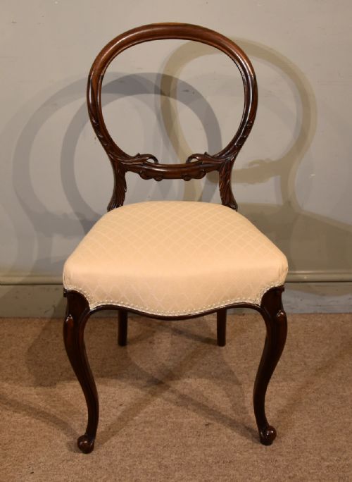 SET OF SIX ROSEWOOD VICTORIAN DINING CHAIRS - ADDITIONAL PHOTO 2