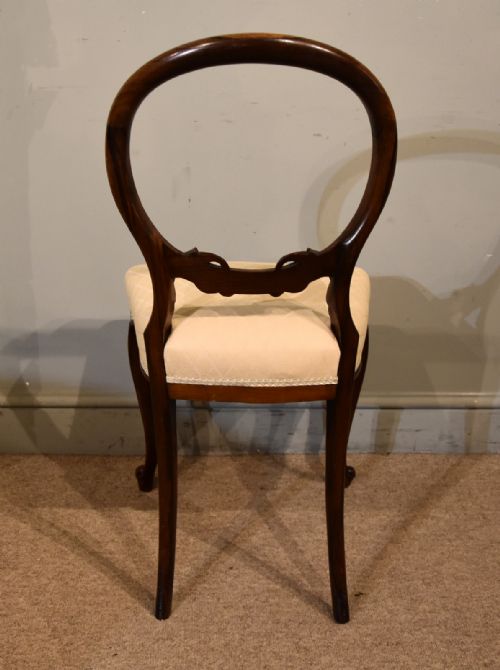 SET OF SIX ROSEWOOD VICTORIAN DINING CHAIRS - ADDITIONAL PHOTO 6