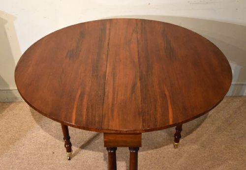 WILLIAM IV DROP LEAF SUTHERLAND TABLE IN GONCALO ALVES - ADDITIONAL PHOTO 3