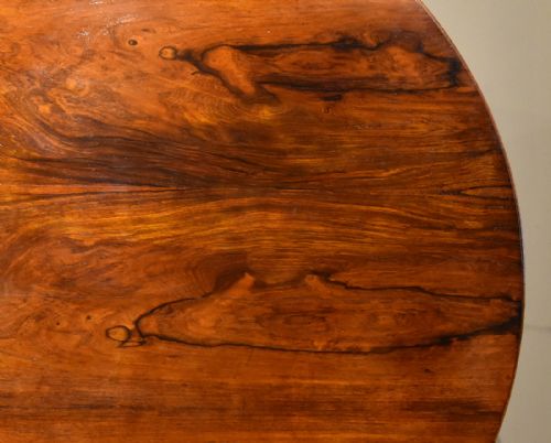 REGENCY ROSEWOOD TILTING CENTRE TABLE - ADDITIONAL PHOTO 3