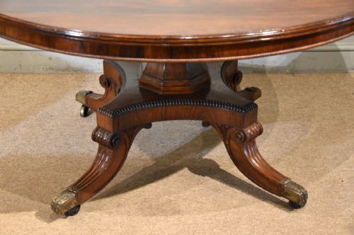REGENCY ROSEWOOD TILTING CENTRE TABLE - ADDITIONAL PHOTO 6