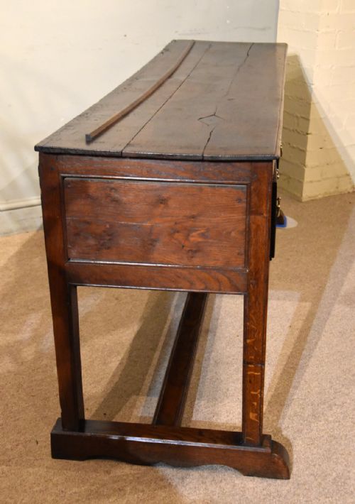 MID 18TH CENTURY OAK DRESSER BASE - ADDITIONAL PHOTO 7