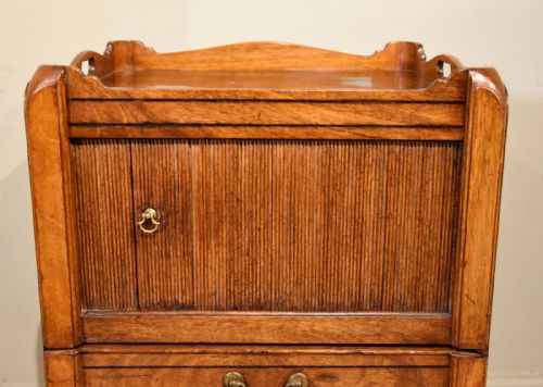 18TH CENTURY MAHOGANY BEDSIDE COMMODE - ADDITIONAL PHOTO 7