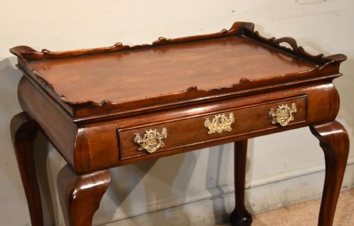 18TH CENTURY MAHOGANY SILVER TABLE - ADDITIONAL PHOTO 6