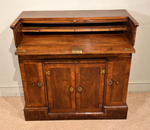 MID 18TH CENTURY WALNUT COLLECTORS DESK - ADDITIONAL PHOTO 1