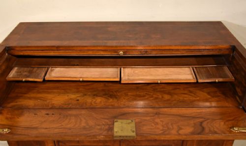 MID 18TH CENTURY WALNUT COLLECTORS DESK - ADDITIONAL PHOTO 2