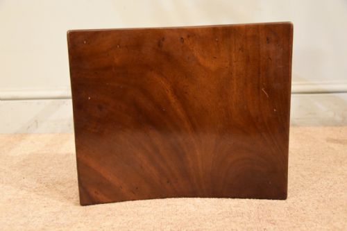 GEORGE III GILLOWS MAHOGANY STOOL - ADDITIONAL PHOTO 4