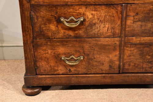 FRENCH PROVINCIAL CHERRY WOOD CHEST COMMODE - ADDITIONAL PHOTO 7
