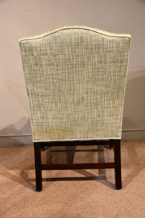 GEORGE III GAINSBOROUGH ARMCHAIR - ADDITIONAL PHOTO 5