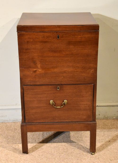 18TH CENTURY MAHOGANY CELLARETTE - ADDITIONAL PHOTO 1