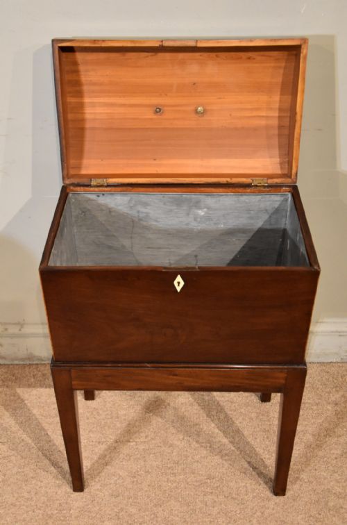 REGENCY PERIOD MAHOGANY WINE COOLER - ADDITIONAL PHOTO 2