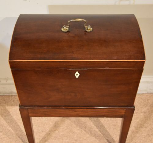 REGENCY PERIOD MAHOGANY WINE COOLER - ADDITIONAL PHOTO 4
